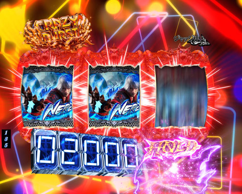 パチンコPデビルメイクライ4 クレイジーバトルのテンパイ図柄