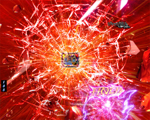 パチンコPデビルメイクライ4 クレイジーバトルのDBクラッシュ予告
