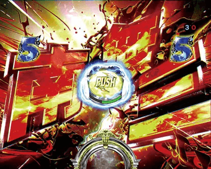 パチンコデジハネP聖戦士ダンバイン2 ZEROSONICのビルバインリーチ:チャンスボタン