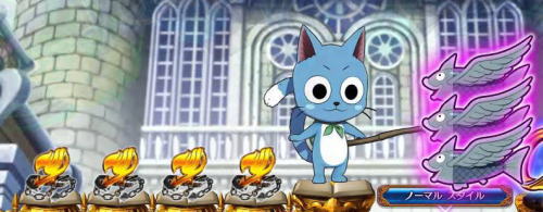 パチンコP FAIRY TAIL2の保留変化