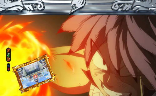 パチンコP FAIRY TAIL2の必殺技フラッシュ予告