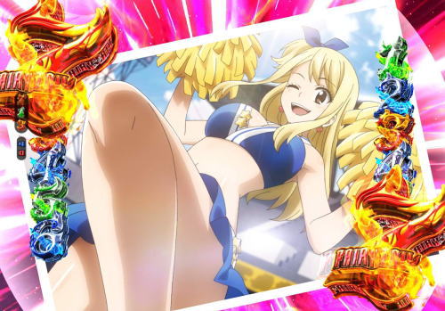 パチンコP FAIRY TAIL2のルーシィ