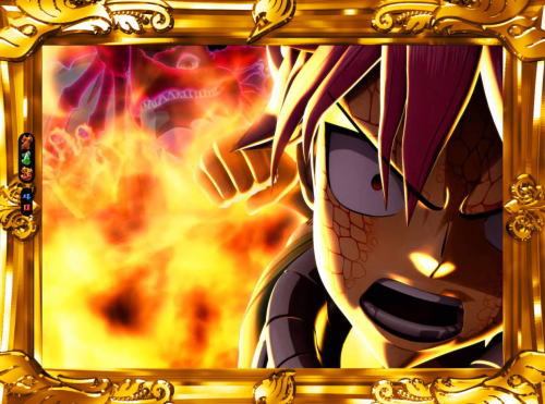 パチンコP FAIRY TAIL2の燃えてきた予告