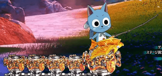 パチンコP FAIRY TAILこれが七炎竜の力だの金保留