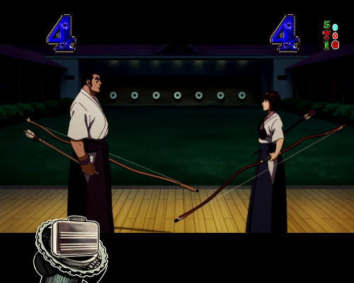 パチンコPフィーバーゴルゴ13 疾風ver.の弓道リーチ