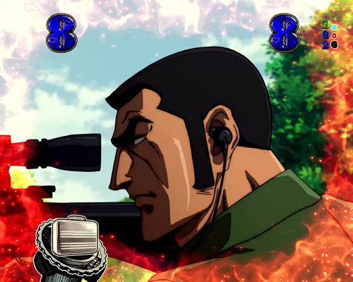 パチンコPフィーバーゴルゴ13 疾風ver.のスパイ狙撃リーチ