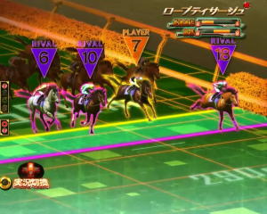 P GⅠDREAMROADのレース終盤の画像