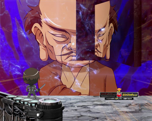 パチンコぱちんこ GANTZ:3 LAST BATTLEのデンジャー煽り予告:煽り