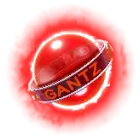 パチンコぱちんこ GANTZ 覚醒 RUSH180の赤保留画像