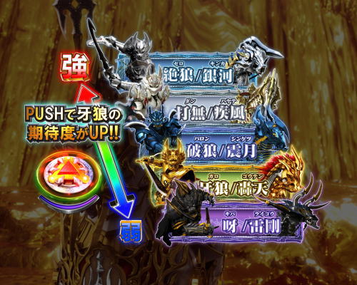 パチンコP牙狼月虹ノ旅人の魔戒レース期待度順