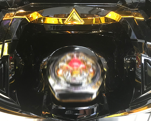 パチンコP牙狼GOLD IMPACTの変動開始時ボタンバイブ予告