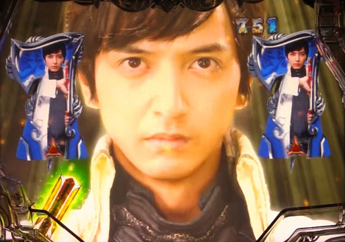 パチンコP牙狼月虹ノ旅人絆 GIGA GHOST Ver.の鎧召還演出