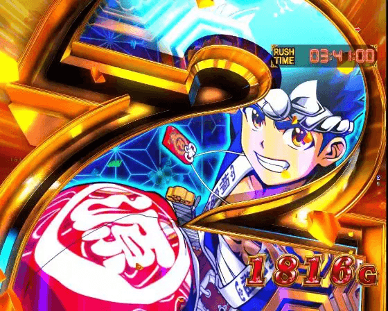 パチンコP大工の源さん超韋駄天2極源LighTの超源RUSH画像