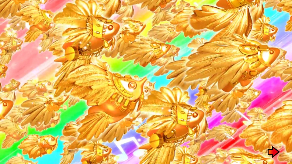 パチンコPギンギラパラダイス 夢幻カーニバルHTKの金魚群画像