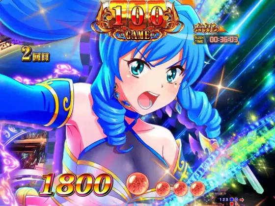 パチンコP GO!GO!マリン 3000のキャラカットイン