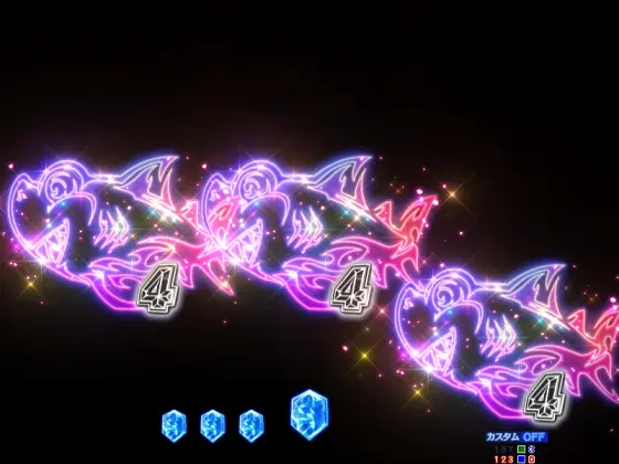 パチンコP GO!GO!マリン 3000の黒チャンス目