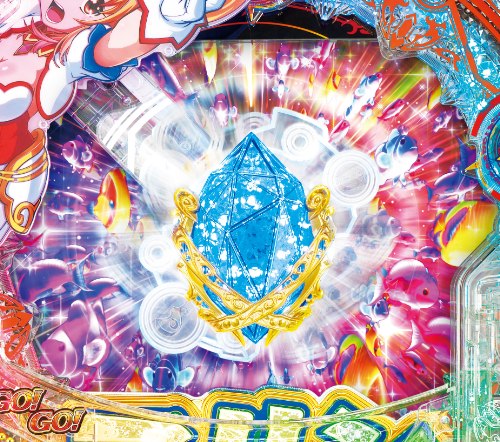パチンコP GO!GO!マリン超連撃BATTLEのマジカル魚群画像