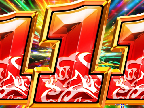 パチンコP GO!GO!マリン超連撃BATTLEの図柄揃い画像