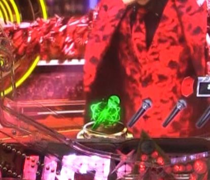 パチンコP GO!GO!郷 comeback stageの緑保留電サポ画像
