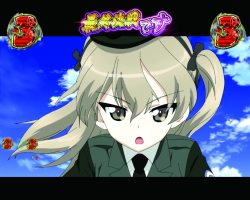 パチンコPガールズ&パンツァー 劇場版の大学選抜画像