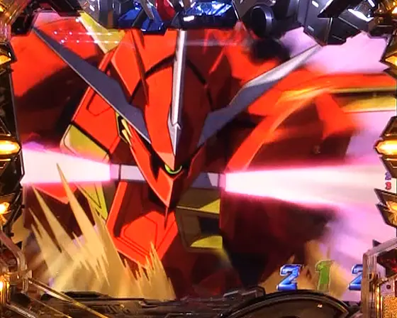 パチンコPフィーバー機動戦士ガンダムSEEDの砂塵の果てSP(バクゥ)