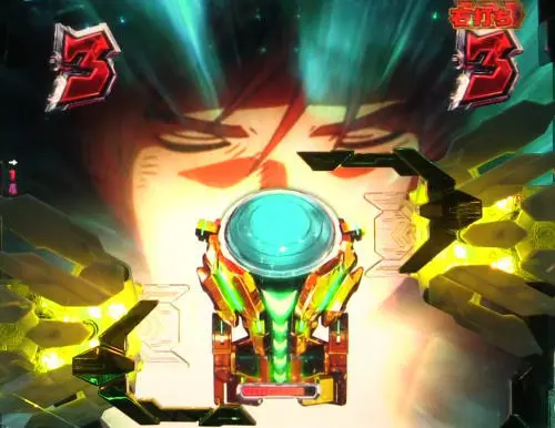 パチンコPフィーバー 機動戦士ガンダムユニコーンのエピソードリーチ:金Vコントローラー