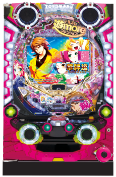 パチンコP華牌R ～猿渡翔がローズテイルにやってきた～の筐体画像