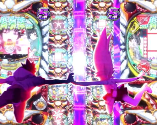 パチンコデジハネP〈物語〉シリーズ セカンドシーズンの全回転リーチ
