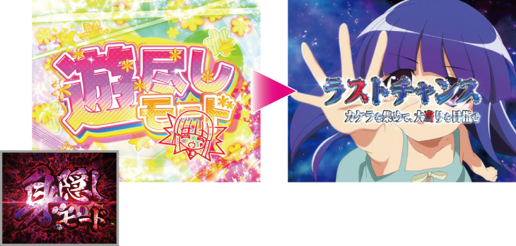 パチンコPひぐらしのなく頃に～彩～の引戻しモード