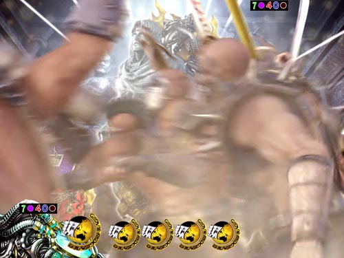 パチンコP真・北斗無双Re:319ver.のザコ群予告