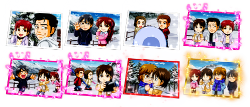 パチンコぱちんこ 冬のソナタ FOREVERの写真保留