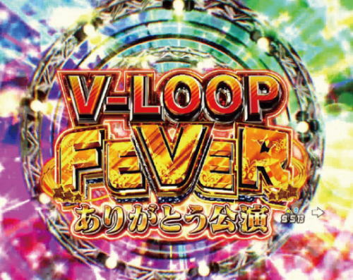 パチンコPフィーバー アイドルマスター ミリオンライブ！Light ver.のVループ中大当り