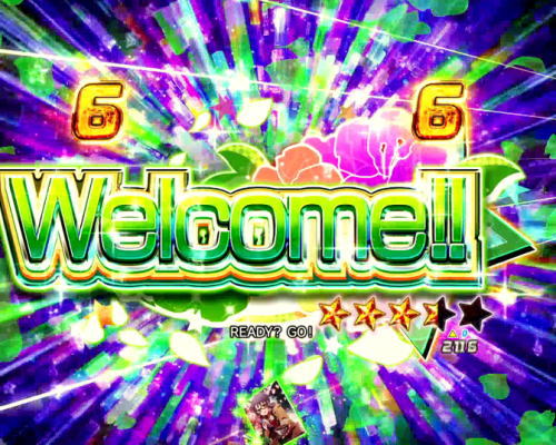 パチンコPフィーバー アイドルマスター ミリオンライブ！39フェスver.のWellcome!!の画像