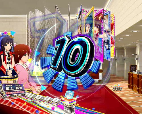 パチンコPフィーバー アイドルマスター ミリオンライブ！39フェスver.の遊タイム発動カウントダウン
