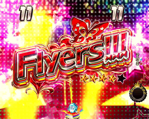 パチンコPフィーバー アイドルマスター ミリオンライブ！39フェスver.のFlyers!!!赤タイトル