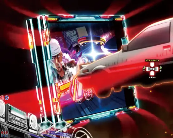 パチンコP頭文字D 2ndのドリフト先読み