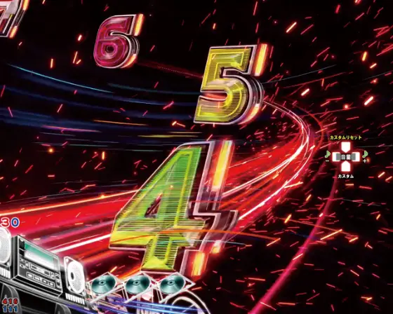 パチンコP頭文字D 2ndの連続予告