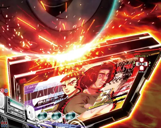 パチンコP頭文字D 2ndの溝落とし