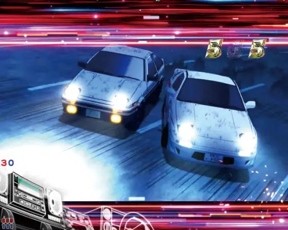 パチンコP頭文字D 2ndの最強リーチ