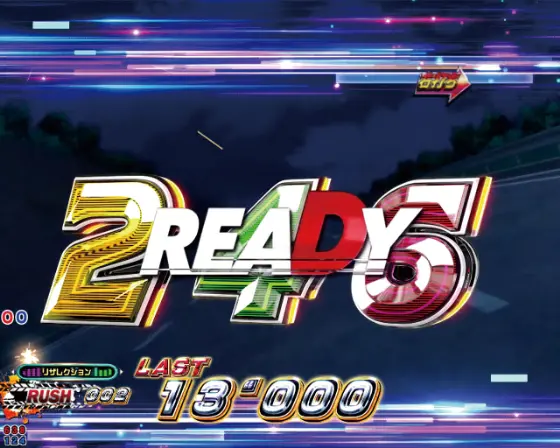 パチンコP頭文字D 2ndの下位RUSH