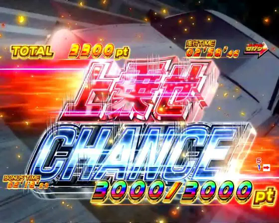 パチンコP頭文字D Non-Stop 3000Editionの上乗せCHANCE画像