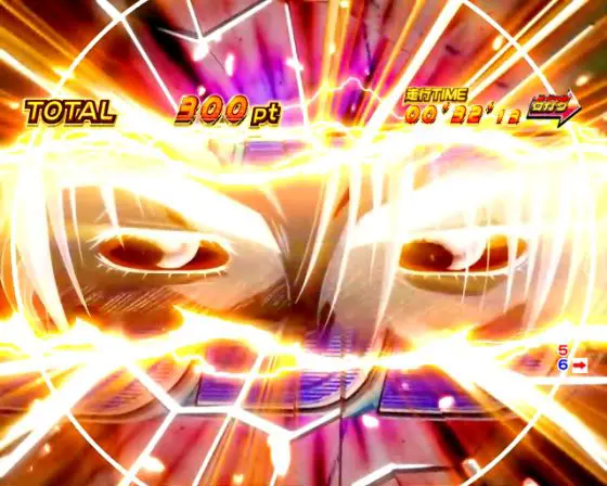 パチンコP頭文字D Non-Stop 3000EditionのLEGEND BONUS電サポ中画像