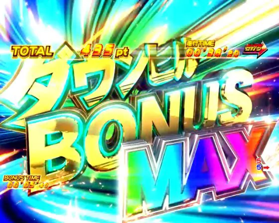 パチンコP頭文字D Non-Stop 3000Editionのダウンヒル BONUS画像