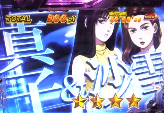 パチンコP頭文字D Non-Stop 3000Editionの真子&沙雪画像