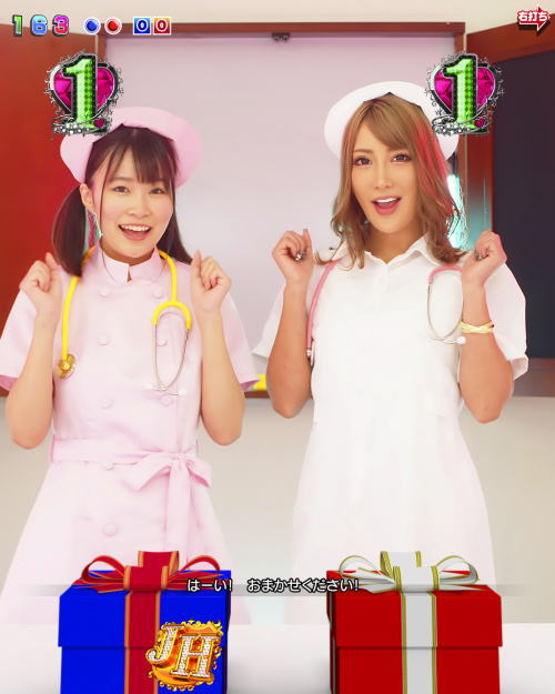 パチンコPジューシーハニー3のナースチャレンジ画像