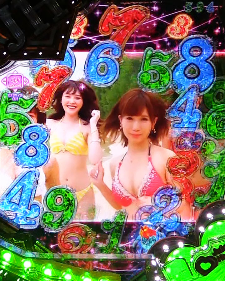 パチンコPジューシーハニーハーレムのU.S.A.