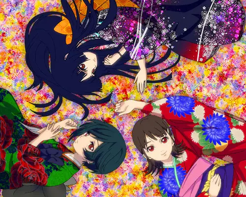 パチンコP地獄少女 Lightの地獄ロック予告:地獄少女