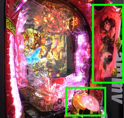 パチンコP甲鉄城のカバネリ ～4,000連激ver.～のイキナリフラッシュ画像
