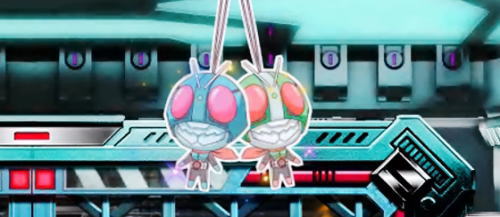 パチンコぱちんこ 仮面ライダー 轟音の小キャラ予告