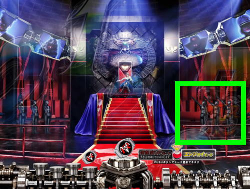 パチンコぱちんこ 仮面ライダー 轟音の戦闘員小キャラ予告